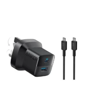 Anker 323 Mobile Charger | 33W | PD | USB-C to USB-C - Black