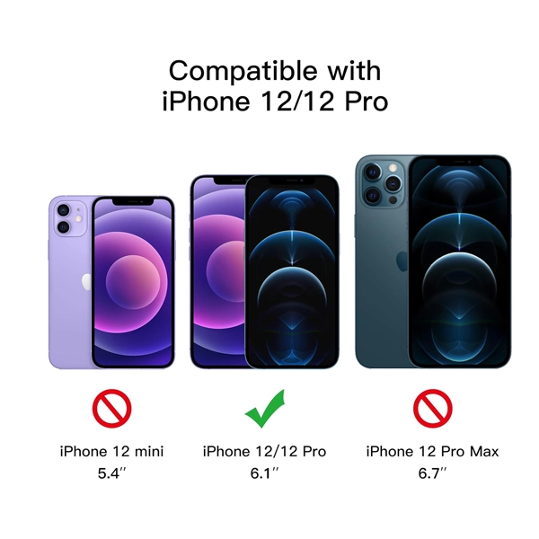 iPhone 12 Pro Privacy Screen Protector-Anti-spy Tempered-Glass Privacy Screen Protector - Image 2