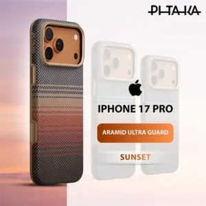 Pitaka Aramid Ultra Guard Case for iPhone 17 Pro Sunset