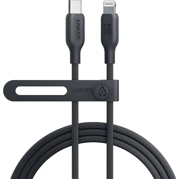 Anker 542 USB-C to Lightning Cable 6ft Bio-Based Black - Image 6
