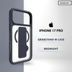 MAGEASY GRAB STAND M CASE: IPHONE 17 Pro - Midnight