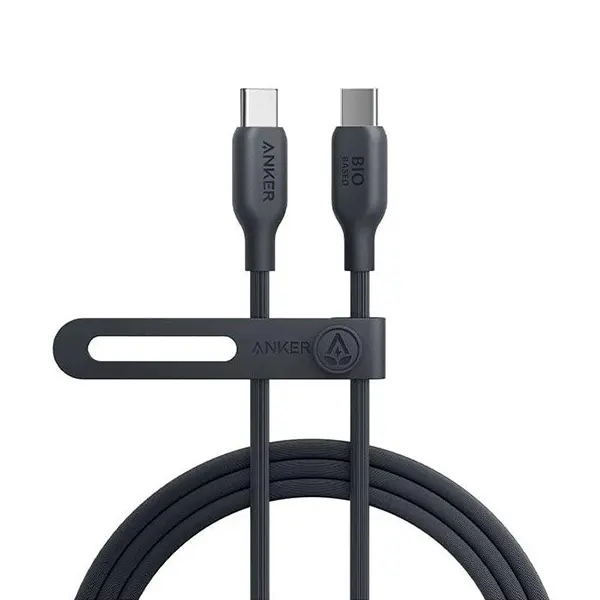 Anker 542 USB-C to USB-C Cable 6ft Bio-Based Black
