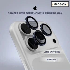 MAGEASY LENZ SAPPHIRE CAMERA LENS PROTECTOR FOR IPHONE 17 PRO/PRO MAX-MIDNIGHT