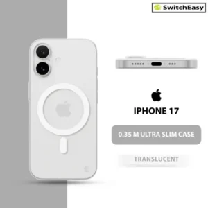 SWITCHEASY 0.35 M ULTRA SLIM CASE FOR IPHONE 17-TRANSLUCENT