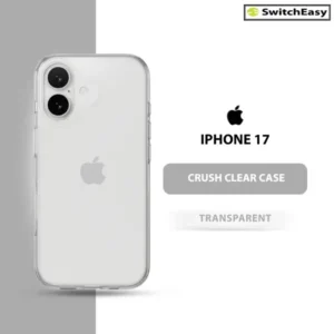 SWITCHEASY CRUSH CLEAR CASE FOR IPHONE 17-TRANSPARENT