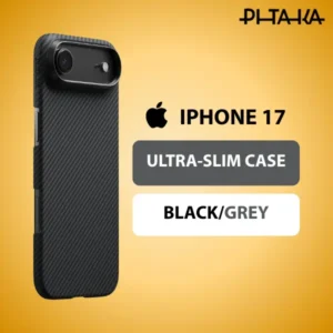 PITAKA ULTRA-SLIM CASE FOR IPHONE 17 AIR-BLACK/GREY