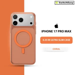 SWITCHEASY 0.35 M ULTRA SLIM CASE FOR IPHONE 17 PRO MAX-CORAL