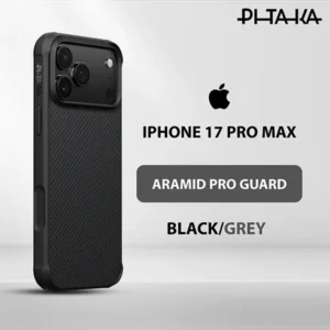 PITAKA ARAMID PRO GUARD CASE FOR IPHONE 17 PRO MAX-BLACK/GREY