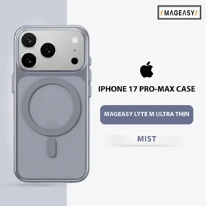 MAGEASY LYTE M ULTRA THIN .70MM CASE FOR IPHONE 17 PRO MAX-MIST