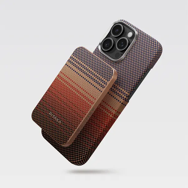 PITAKA ARAMID FIBER MAGNETIC POWER BANK QI2 5k Mah SUNSET - Image 5