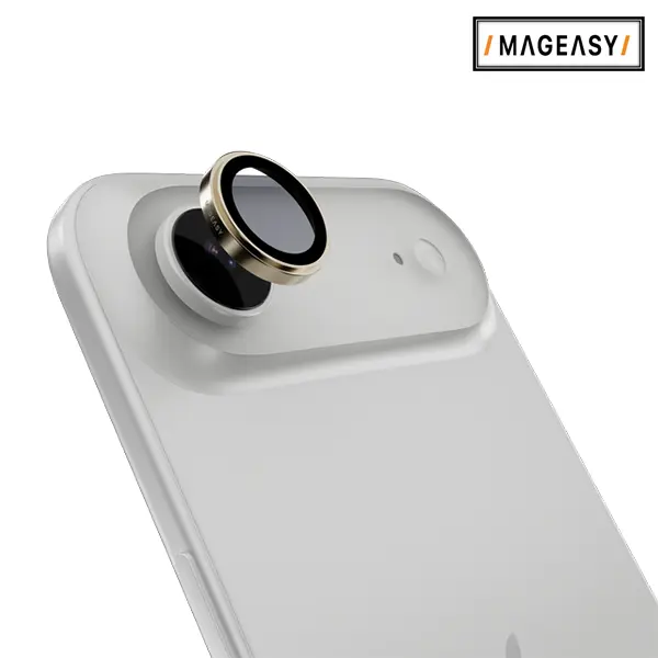 MAGEASY LENZ SAPPHIRE CAMERA LENS PROTECTOR FOR IPHONE 17 AIR-SAND - Image 2
