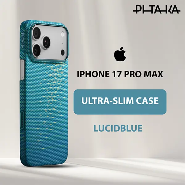 PITAKA ULTRA-SLIM CASE FOR IPHONE 17 PRO MAX-LUCIDB