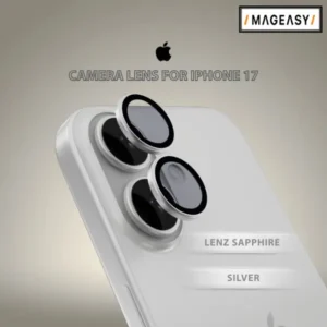 MAGEASY LENZ SAPPHIRE CAMERA LENS PROTECTOR FOR IPHONE 17-SILVER