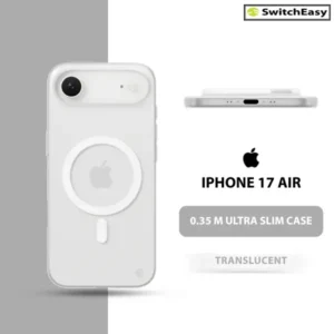 SWITCHEASY 0.35 M ULTRA SLIM CASE FOR IPHONE 17 AIR-TRANSLUCENT