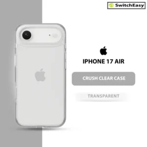 SWITCHEASY CRUSH CLEAR CASE FOR IPHONE 17 AIR-TRANSPARENT