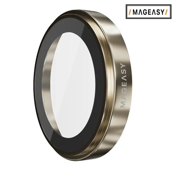 MAGEASY LENZ SAPPHIRE CAMERA LENS PROTECTOR FOR IPHONE 17 AIR-SAND - Image 3
