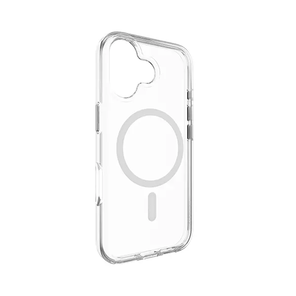 MAGEASY BRIGHT M CLEAR CASE FOR IPHONE 17-TRANSPARENT WHITE RING - Image 3