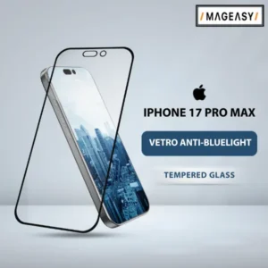 MAGEASY VETRO BLUELIGHT ANTI-BLUELIGHT TEMPERED GLASS SCREEN PROTECTOR FOR IPHONE 17 PRO MAX