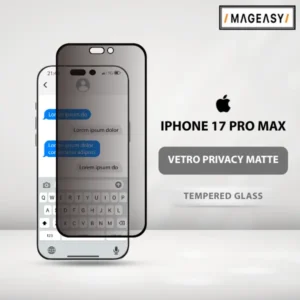 MAGEASY VETRO PRIVACY MATTE TEMPERED GLASS SCREEN WITH FOR IPHONE 17 PRO MAX