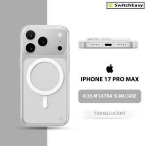 SWITCHEASY 0.35 M ULTRA SLIM CASE FOR IPHONE 17 PRO MAX-TRANSLUCENT