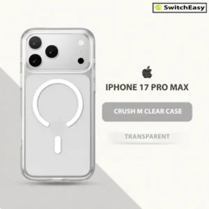 SWITCHEASY CRUSH M CLEAR CASE FOR IPHONE 17 PRO MAX-TRANSPARENT