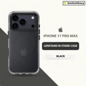 SWITCHEASY LENSTAND M CASE FOR IPHONE 17 PRO MAX-BLACK