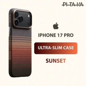 PITAKA ULTRA-SLIM CASE FOR IPHONE 17 PRO-SUNSET