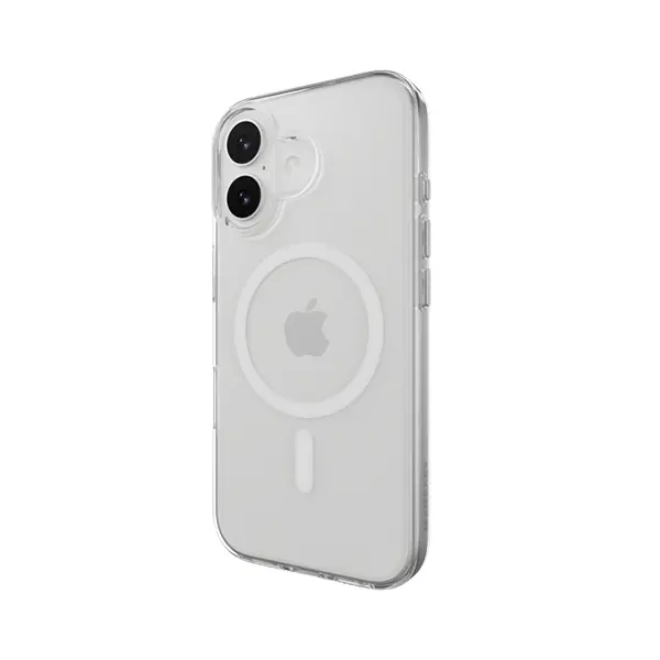 MAGEASY BRIGHT M CLEAR CASE FOR IPHONE 17-TRANSPARENT WHITE RING - Image 6