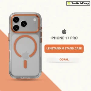 SWITCHEASY LENSTAND M CASE FOR IPHONE 17 PRO-CORAL