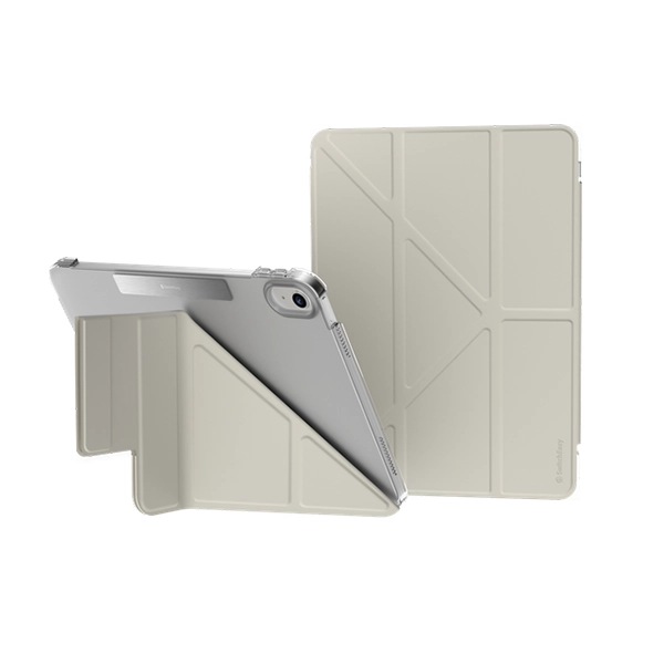 SWITCHEASY ORIGAMI NUDE FOLIO CASE W/PENCIL HOLDER FOR 2022 IPAD 10TH GEN - STARLIGHT - Image 3
