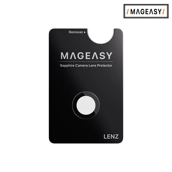 MAGEASY LENZ SAPPHIRE CAMERA LENS PROTECTOR FOR IPHONE 17 AIR-BLACK - Image 4