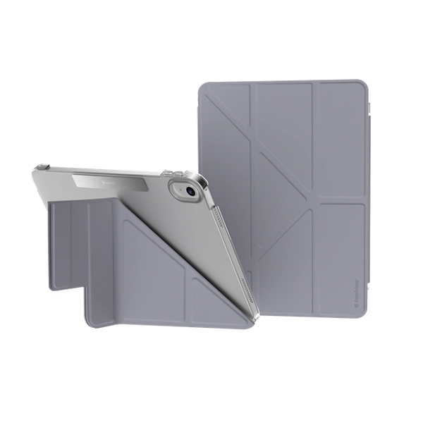 SWITCHEASY ORIGAMI NUDE FOLIO CASE W/PENCIL HOLDER FOR 2022 IPAD 10TH GEN - ALASKAN BLUE - Image 3