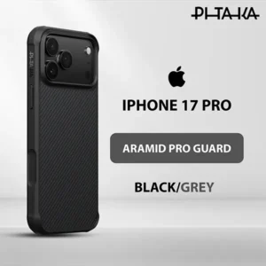 PITAKA ARAMID PRO GUARD CASE FOR IPHONE 17 PRO MAX-BLACK/GREY