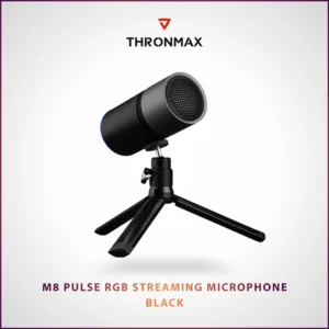 THRONMAX M8 PULSE RGB STREAMING MICROPHONE – BLACK
