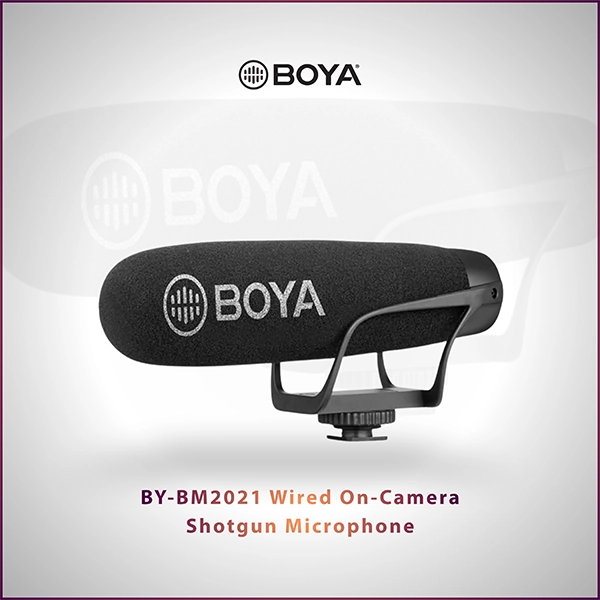 BOYA BY-BM2021 WIRED ON-CAMERA SHOTGUN MICROPHONE