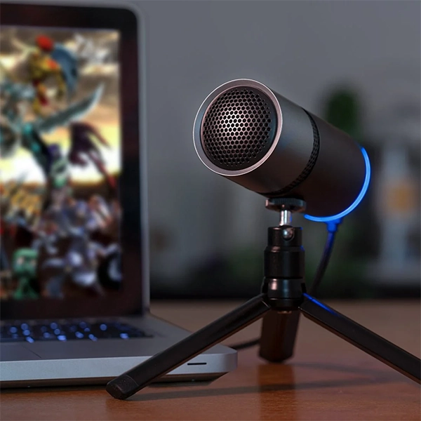 THRONMAX M8 PULSE RGB STREAMING MICROPHONE – BLACK - Image 3
