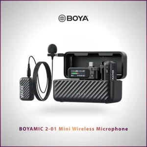BOYA BOYAMIC 2-01 MINI WIRELESS MICROPHONE SYSTEM