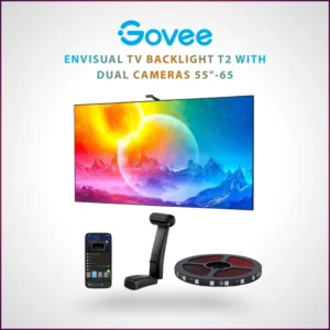 GOVEE ENVISUAL TV BACKLIGHT T2 WITH DUAL CAMERAS 55"-65