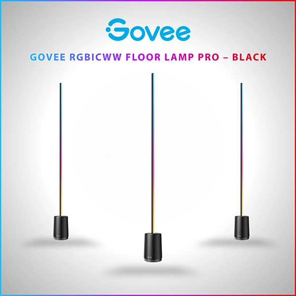 GOVEE RGBICWW FLOOR LAMP PRO – BLACK