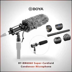 BOYA BY-BM6060 SUPER-CARDIOID CONDENSER MICROPHONE