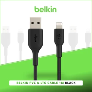 BELKIN PVC.A/LTG CABLE 1M BLACK