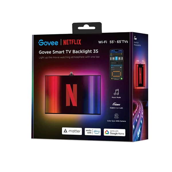 GOVEE 3S NETFLIX CO-BRANDING TV BACKLIGHT 55"–65" - Image 2