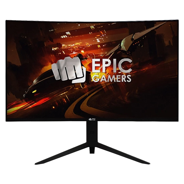 EPIC GAMERS 32" QHD 240HZ VA CURVED GAMING MONITOR – BLACK - Image 2