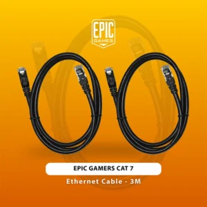 EPIC GAMERS CAT 7 ETHERNET CABLE 3M - HIGH SPEED