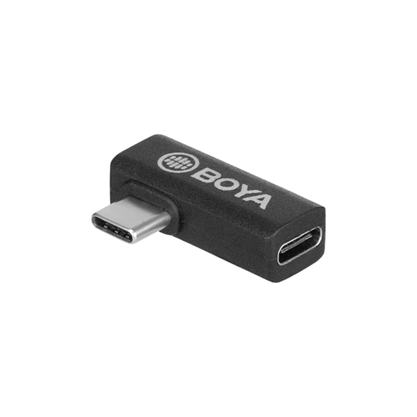 BOYA BY-K5 USB TYPE-C MALE TO TYPE-C FEMALE RIGHT-ANGLE ADAPTER - Image 2