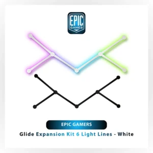 EPIC GAMERS GLIDE EXPANSION KIT 6 LIGHT LINES – WHITE