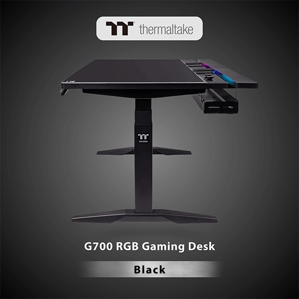 THERMALTAKE G700 RGB GAMING DESK - BLACK
