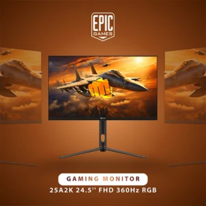EPIC GAMERS 25A2K 24.5" FHD 360HZ IPS RGB GAMING MONITOR – BLACK