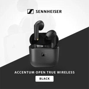 SENNHEISER ACCENTUM OPEN TRUE WIRELESS EARBUDS BLACK