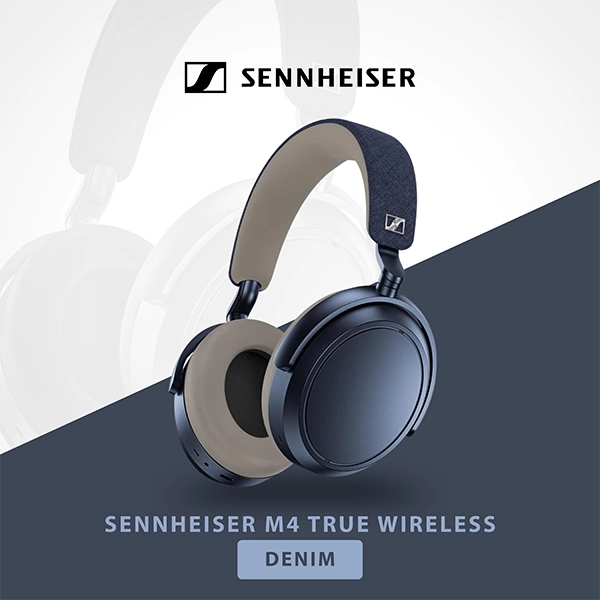 SENNHEISER MOMENTUM 4 BLUETOOTH HEADSET DENIM